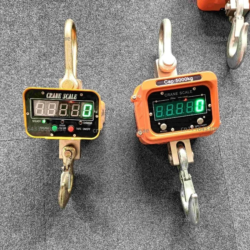 Direct View Electronic Lifting Scale 3t5t10t15t20t30t50t Industrial Hook Precision Driving Suspension