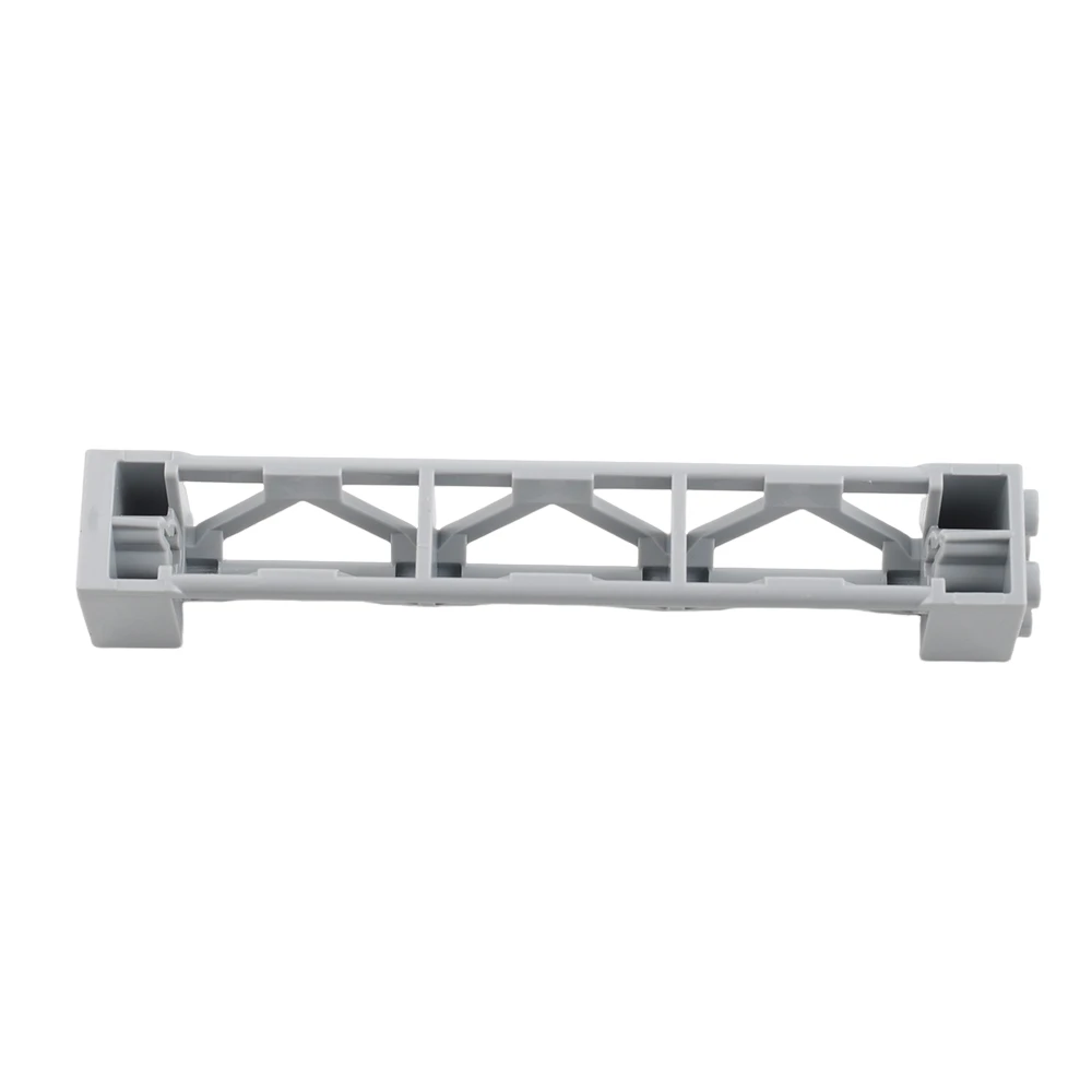 10 SZT./50 SZT. Stojak na szyny kolejowe, słup, element mocujący, klocki konstrukcyjne, belka, słup podporowy/rama podporowa, zmontowane elementy architektoniczne, części do zabawek z klocków