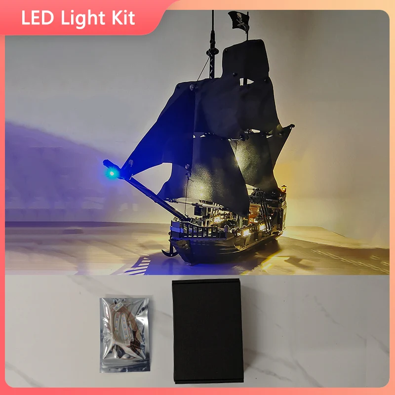 

LED Light Set For 4184 Black Pearl Pirates Of The Caribbean Ship(Only LED Light, NOT Include The Model Bricks)