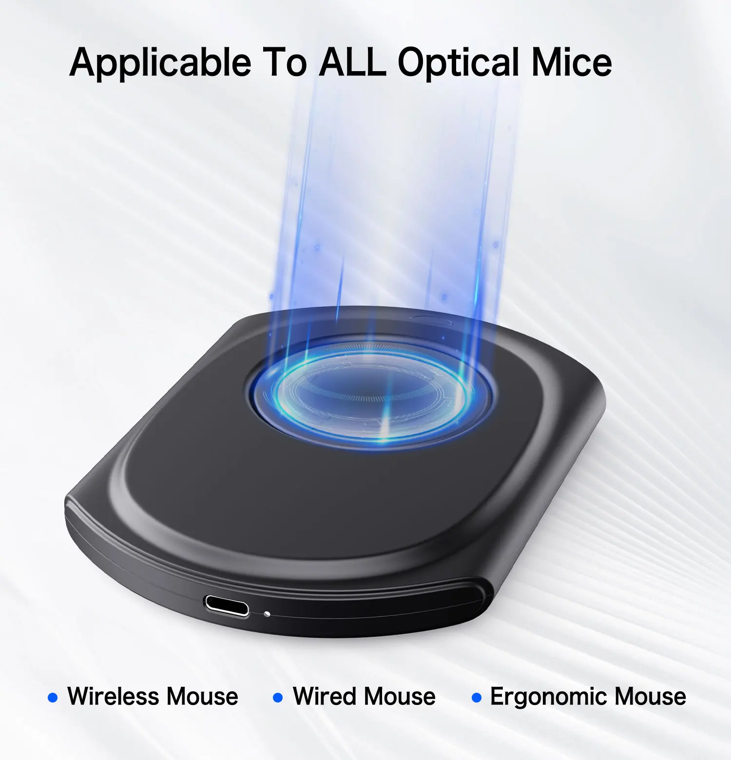 Ultra Slim Mouse Jiggler Simulate Mouse Shaker Undetectable Mouse Mover with ON/Off Switch Mouse Jiggler for Computer Awakening