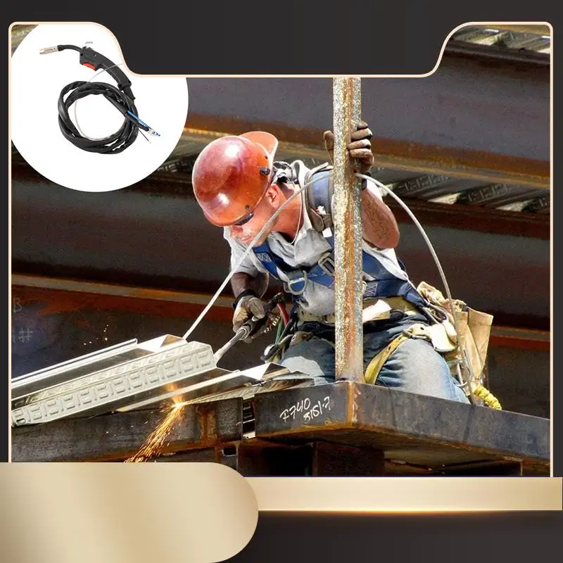 

Mig Welding Machine/Equipment Accessories Binzel 14Ak Welding Torch For Mig Welding Equipment With 2M Cable-N33R