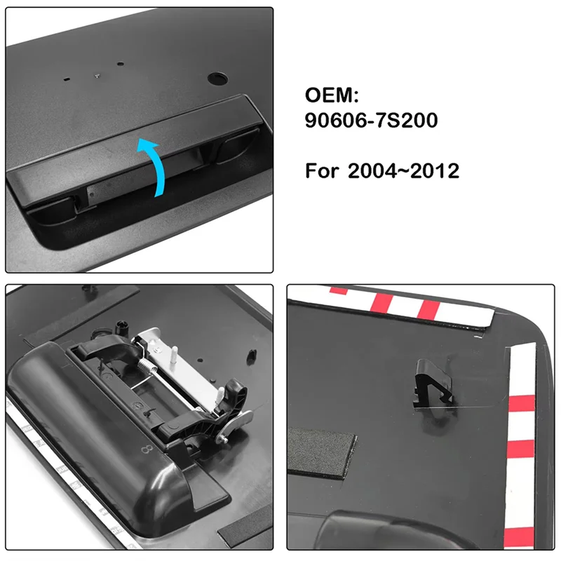 

A05U-90606-7S200 Tailgate Handle For Nissan Titan 2004-2012 Rear Liftgate Handle Bezel W/Key Lock Hole Rear Gate Latch Handle