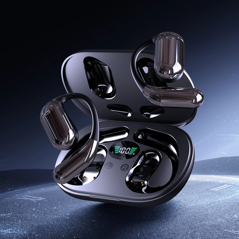 Wireless BT Translation Earbuds Real Time 144 Languages Language Translator Earbuds 3-in-1 for Travel Business Learning