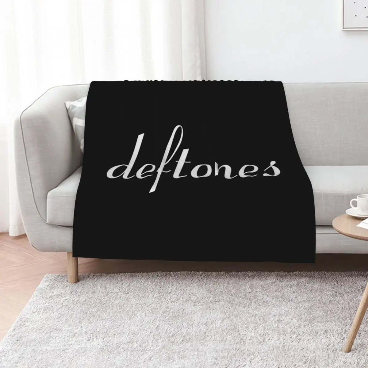 

Music rock deftones Throw Blanket valentine gift ideas halloween blankets and throws Shaggy Blankets