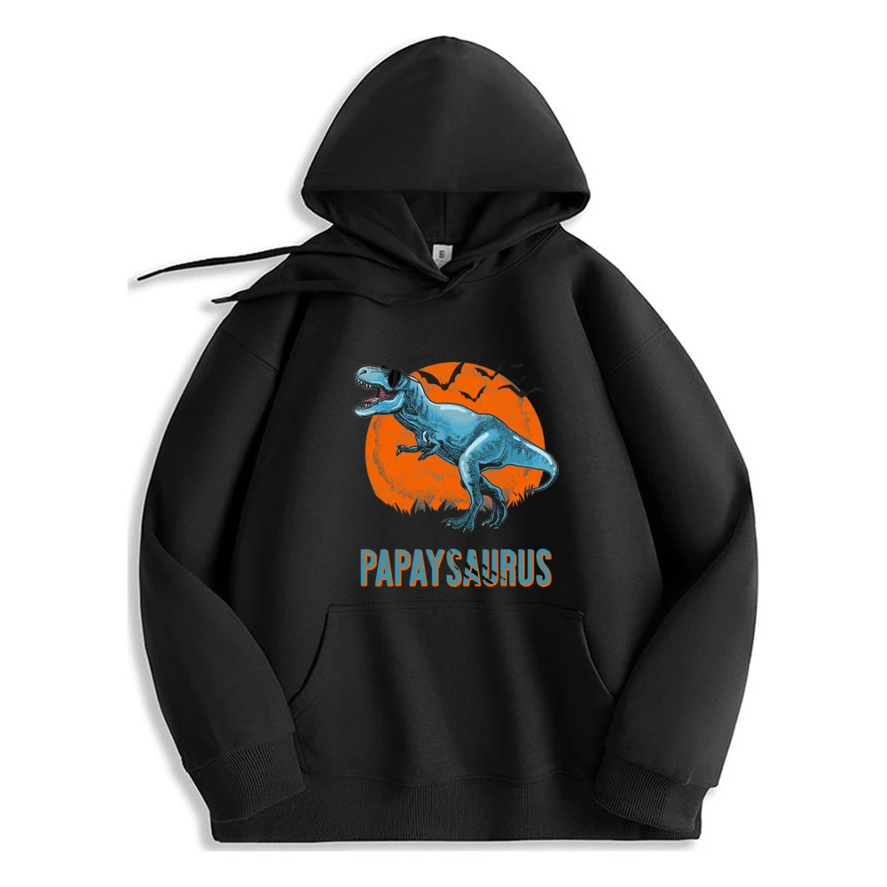 

Papasaurus T Rex Printed Hoodie High Quality Fashion Casual Comfortable Long Sleeve Sweatshirt For Men​​