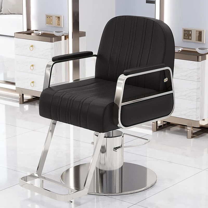 

Chair Hairstyle Salon Furniture Beauty Salon Tabourets De Bar Wheels Cosmetologist Reclining Sillas Portable Stool Chairs