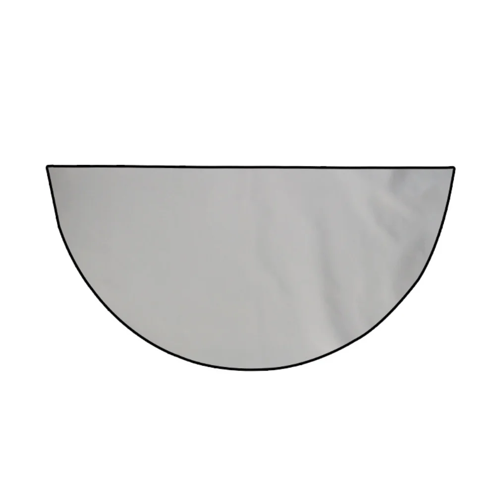 Fireproof Fiberglass Fireplace Mat with Silicone Layer Offering Reliable Protection from Sparks and Heat Exposure
