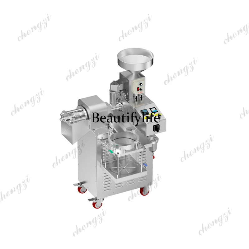 Oil Press Machine Seed Extractor Flax Sunflower Vacuum Filter Commercial Extract