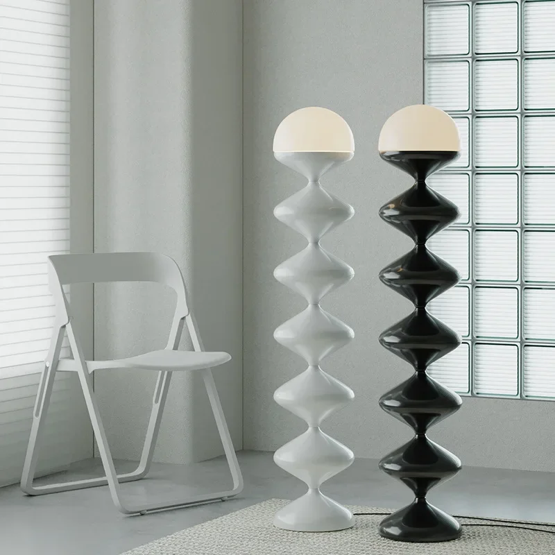 Black/white Candy Floor Lamps Home Decoration Living Room Sofa Tv Side Lighting Fixtures Bedroom