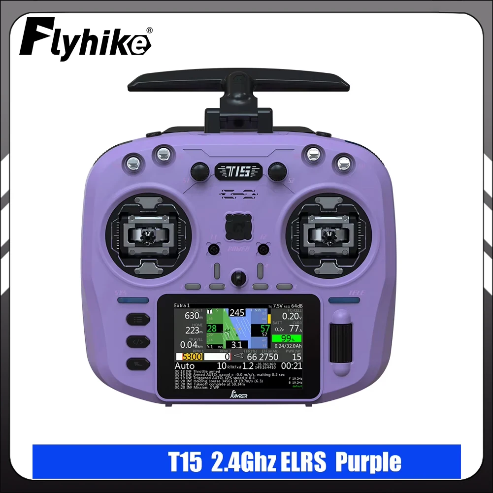 

Радиоуправление Jumper T15 с датчиком Холла, EDGETX/ELRS, цветным экраном, для FPV дронов