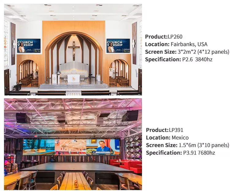 LED Video Wall Screen P2.5 P3 P4 P5 P6 Indoor High Performance Outdoor LED Display Screen