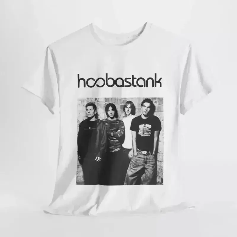 Rare Hoobastank Rock Band T Shirt Full Size S To 5Xl White