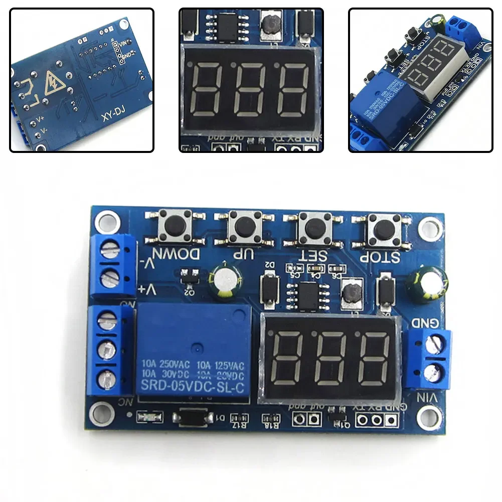 DC 6-40V Battery Charger Discharger Control Switch Undervoltage Protection Board Battery Low Voltage Auto Cut Off Disconnect