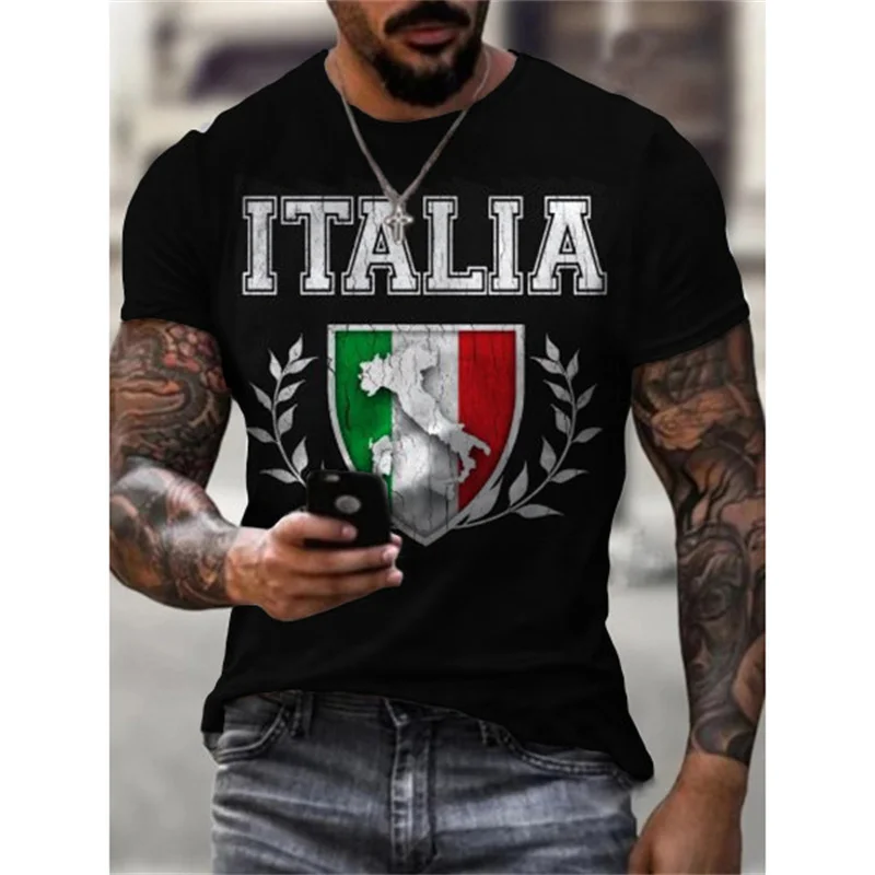 

2022 Men's Printed Colorful Cross Pattern 3DT Shirts Clothing Oversize T-Shirts Summer Casual Sports Trends Hip Hop Short Sleeve