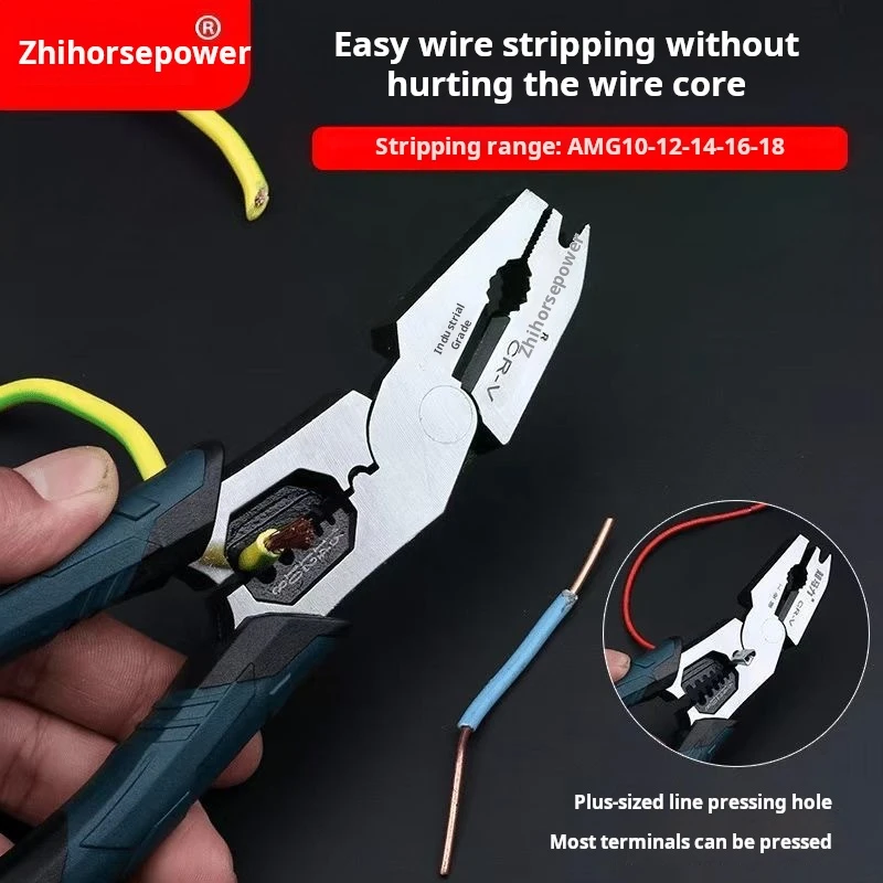 Elbow Heavy Duty Industrial Multifunctional Wire Cutter Wire Strippers Nail Removal Tool Special Tools for Construction Workers
