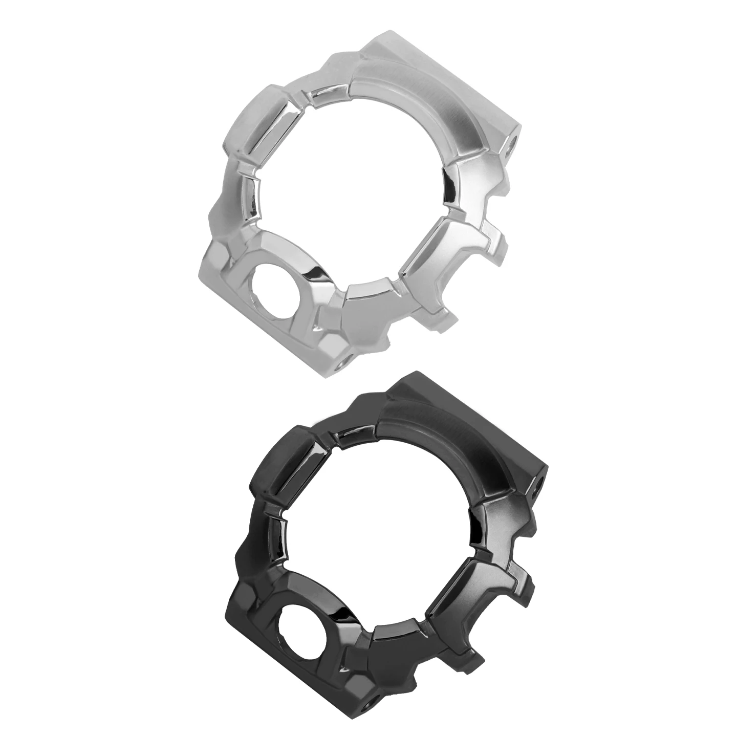 304L حافظة من الفولاذ المقاوم للصدأ GW9400 إطار معدني فضي أسود لساعة كاسيو جي شوك رينجمان GW-9400J/BJ ملحقات الساعة #5