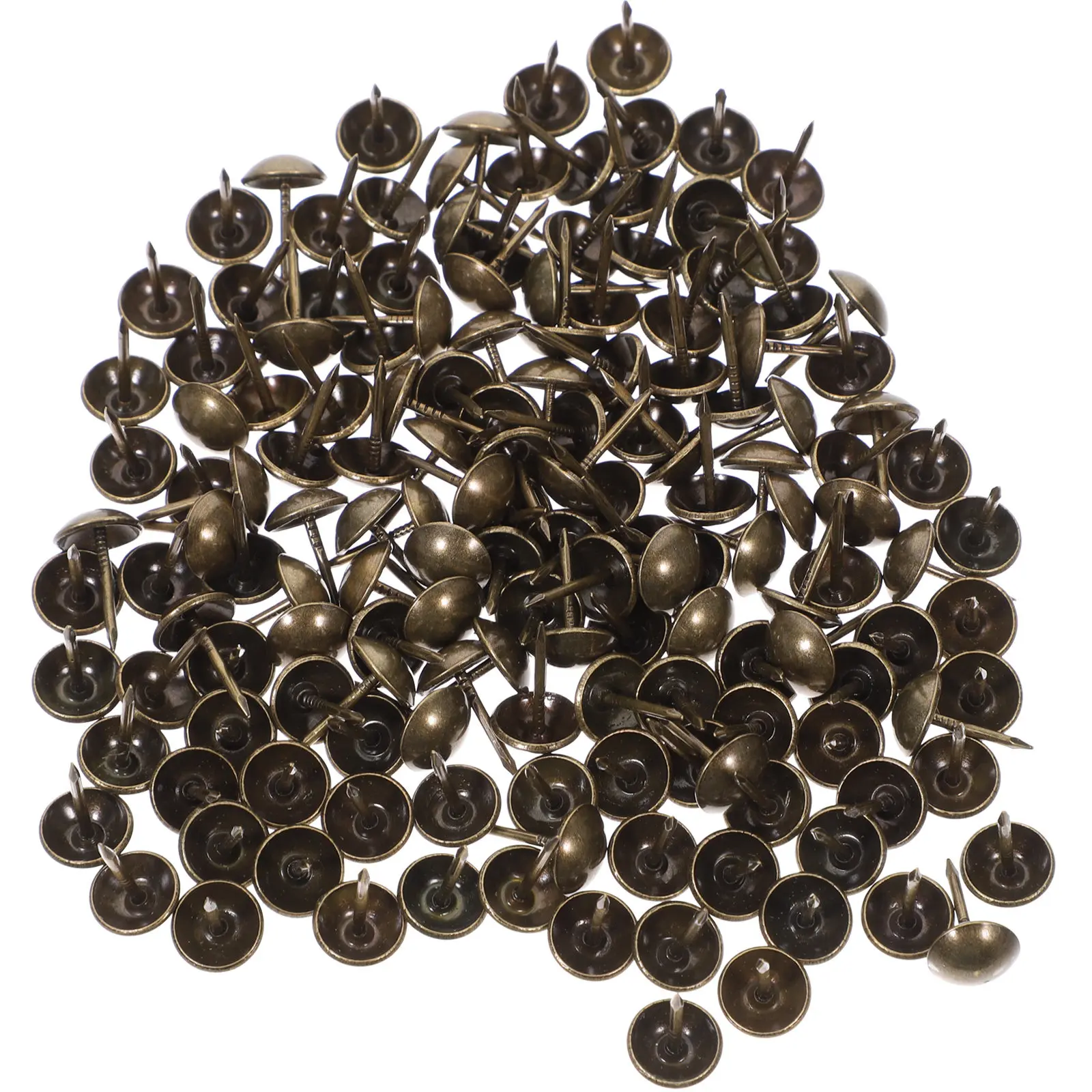 100個入り-スムース仕上げの装飾用プッシュピン-家具用装飾釘-diy-ホームデコレーション-レトロスタイル