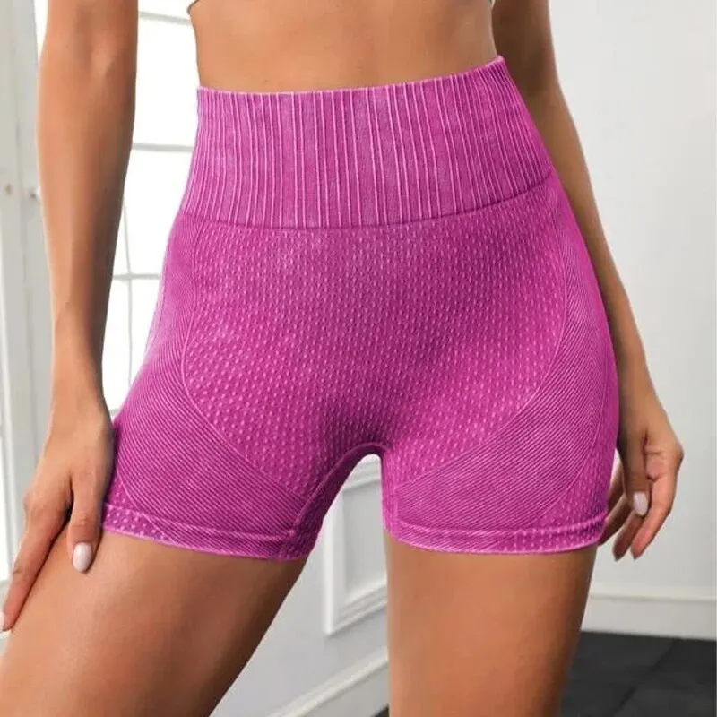 New Europe And The United States 3-Piece Tight Sexy Breathable Yoga Shorts For Women Running Sports Fitness Shorts