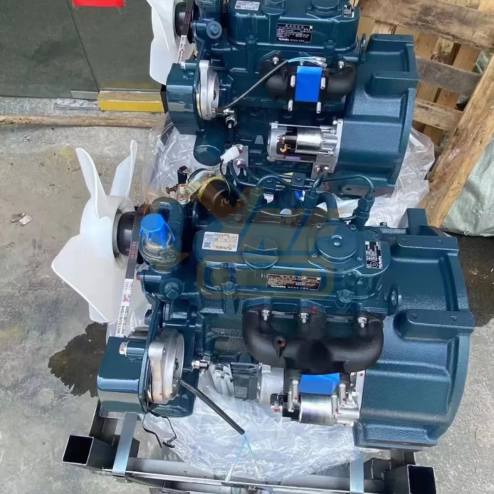 Motor original genuino V2403 V2403T del excavador de maquinaria de construcción para el conjunto del motor Kubota