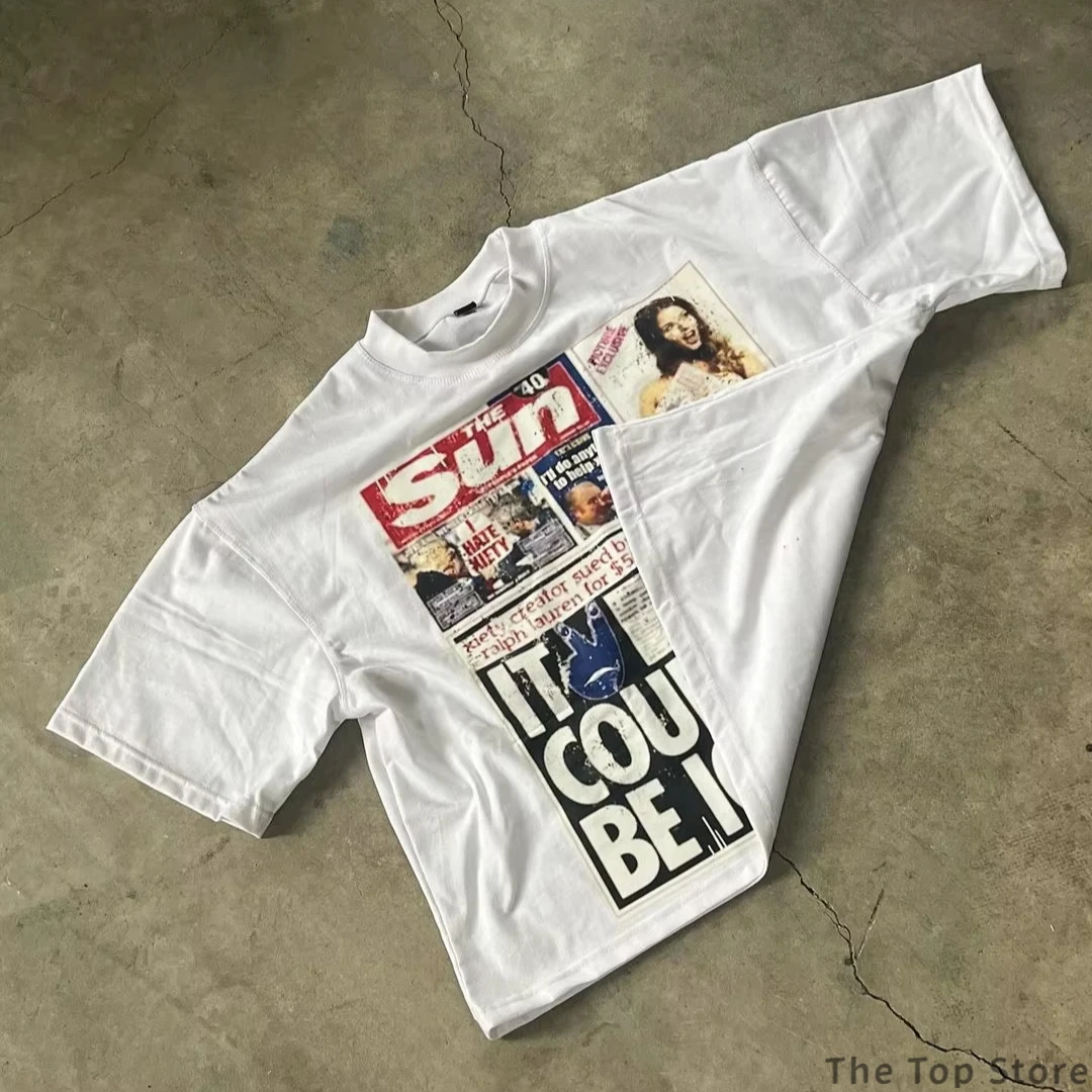 American letter graphic t shirts y2k tops pro choice harajuku gothic streetwear oversized t shirt couples vintage men clothing image 3