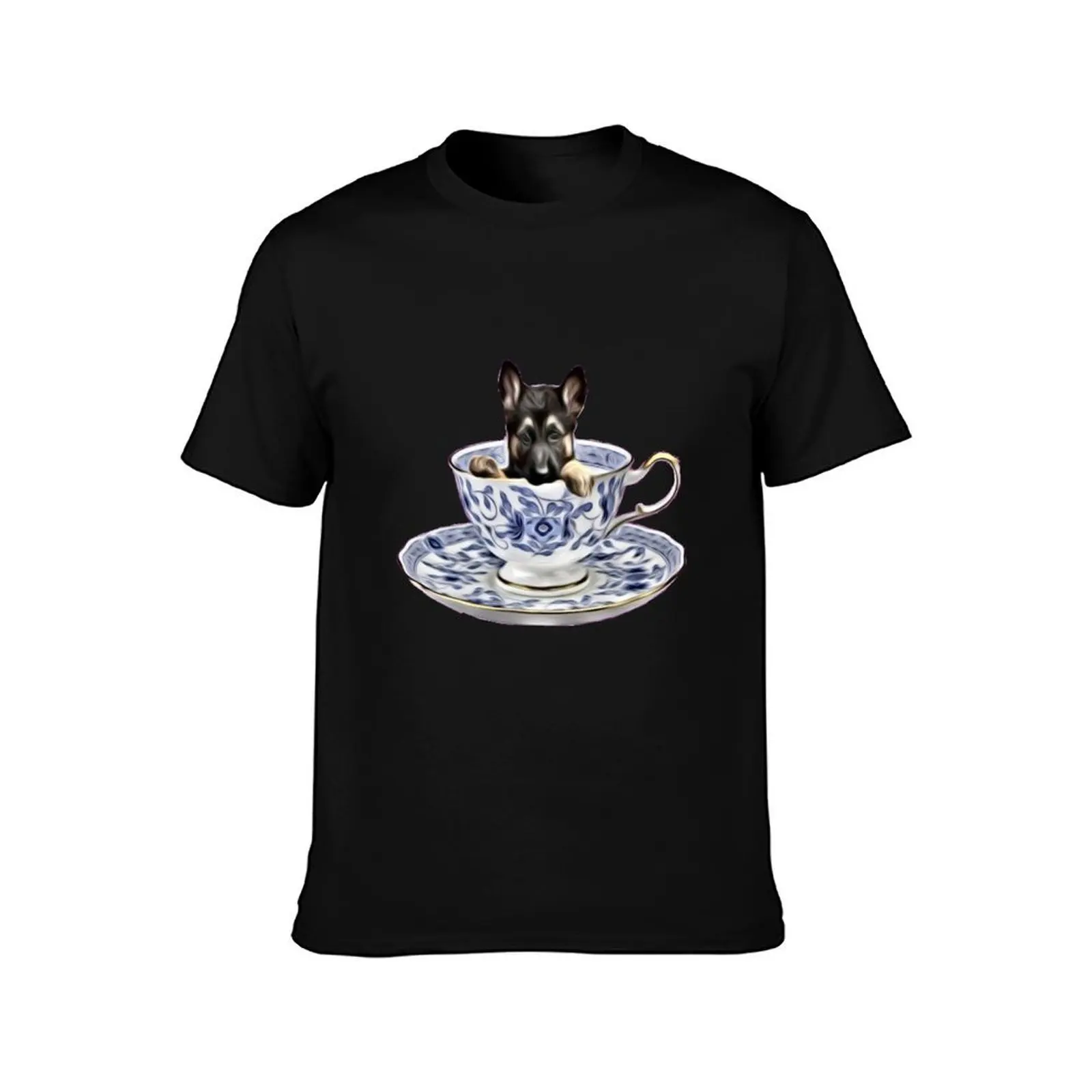 German Shepard In A Cup T-Shirt essential t shirt T-Shirt