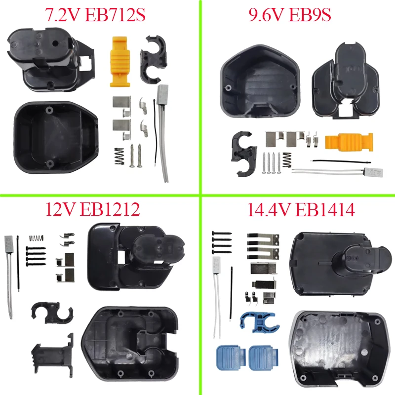 EB1214S NI-CD NI-MH Battery Plastic Case Box For Hitachi 12V Battery EB1212 EB1214L EB1220BL EB1222HL EB1230HL Housing