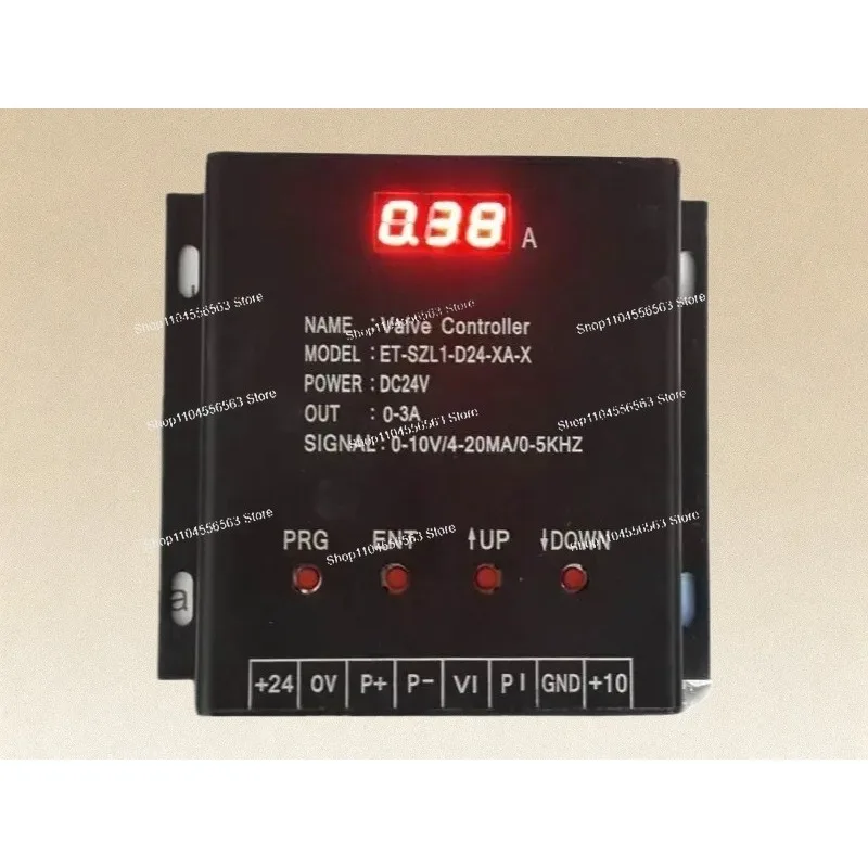 

ET-SZL1-D24-XA-X Digital Proportional Valve Controller, with ET-KJ-D24 Amplifier for Industrial Precision Control
