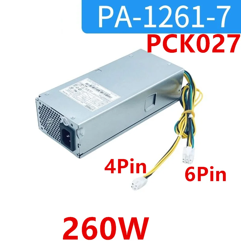 New Original PSU For HP Lenovo 510S M420 700-24AGR 6Pin 260W Power Supply PA-1261-7 PCK027 SP50H29606 PCH018 PA-1181-7