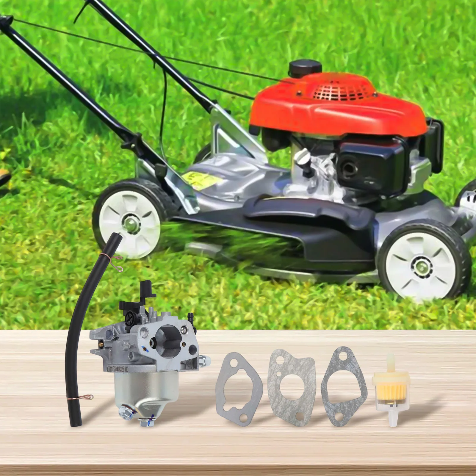 Engineered Carburetor Kit for Lawn Mower Replaces Model 16100 Z3C0210 00A0 for Enhanced Fuel Efficiency and Reliability
