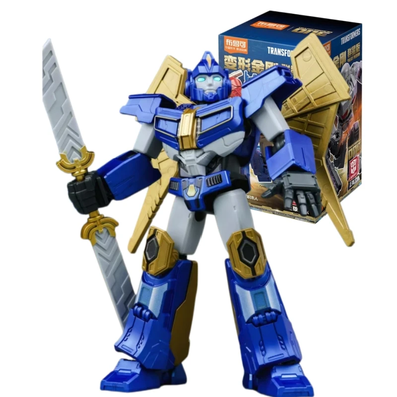 BLOKEES Transformers Building Blocks Galaxy Version 05 ONE Toy Optimus Prime B-127 Wheeljack Assembly Model Ornament Gift image 3