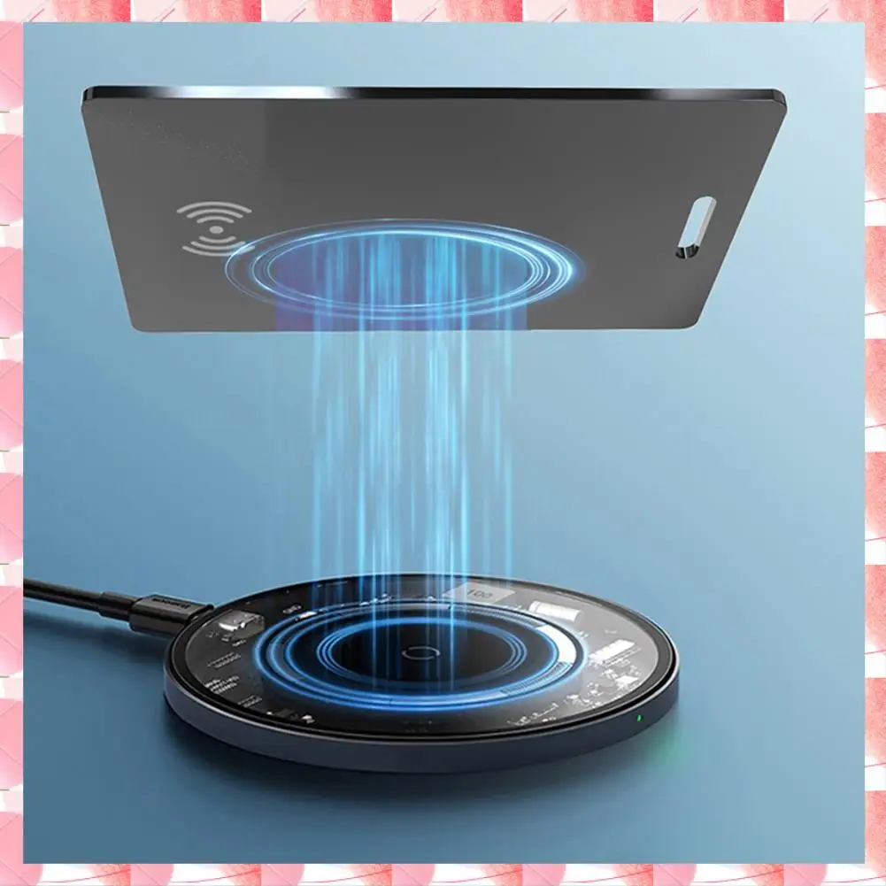 JAJA Wireless Charging Smart Track Card Works For  Find My Wallet Tracker Phone Finder Ultrathin Mini Locator