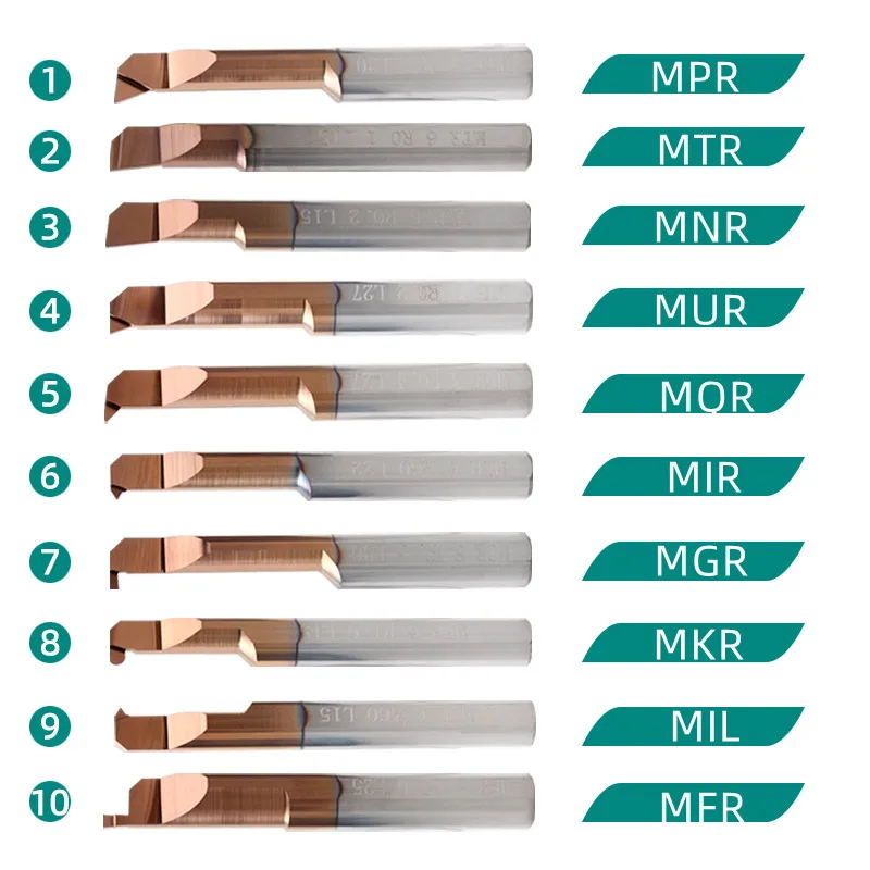 1pc mgr溝加工ナイフMGR3 B0.7 L10 MGR4 B1.5 L15 MGR5 B1.5 L22 MGR6 B1.5 L15 MGR8 B1.5 L22 GG125超硬工具ボーリングバー
