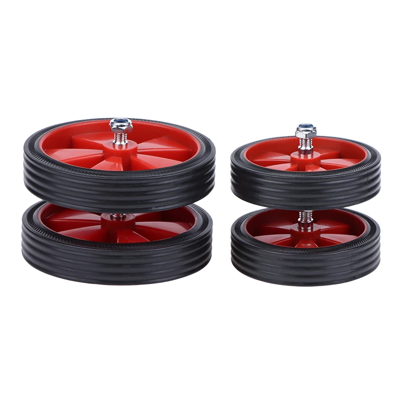 ضاغط هواء بديل عجلة حمراء + سوداء 5/6 بوصة ملحقات ضاغط الهواء عجلات عجلات مع مسامير لمضخات الهواء #1