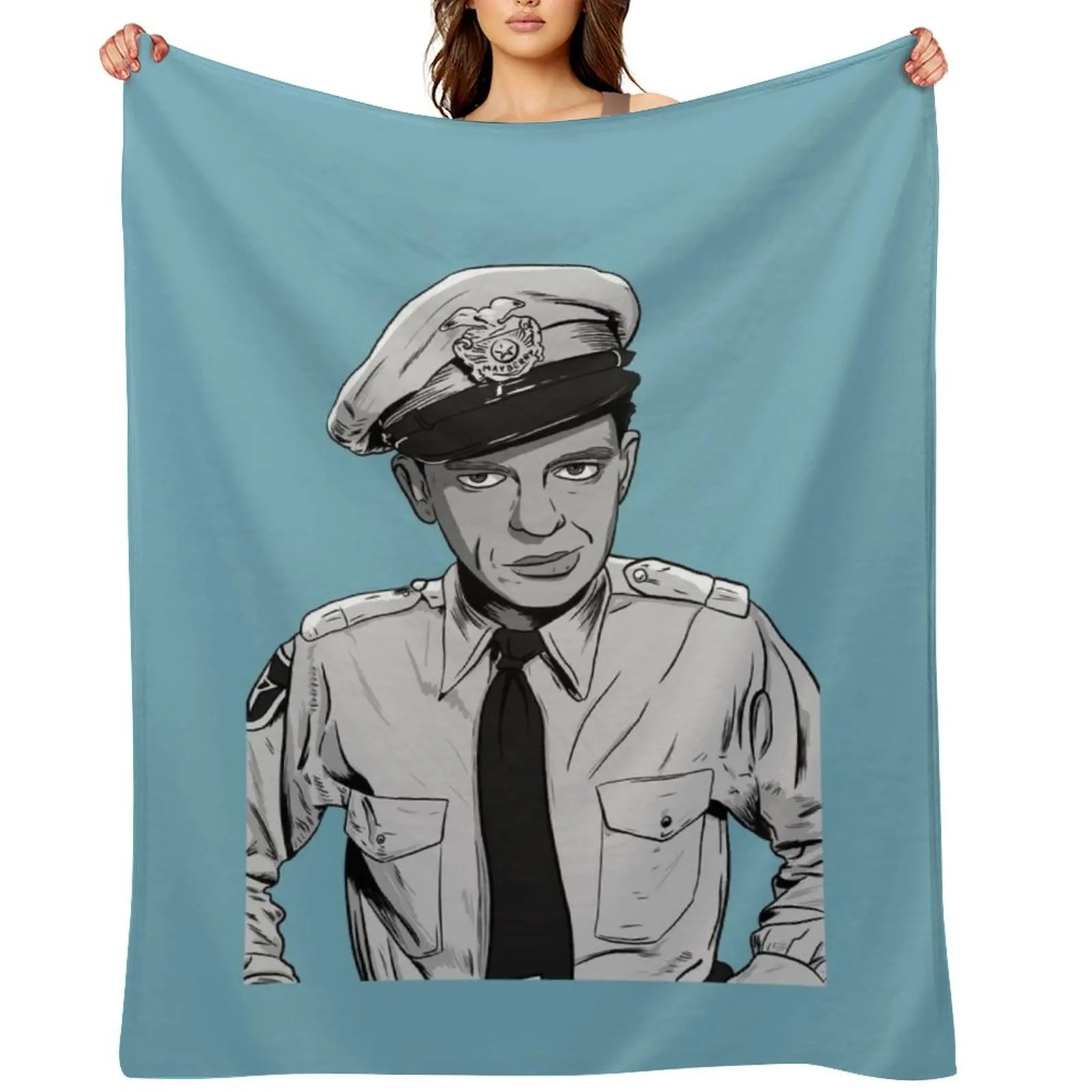 

Barney Fife Throw Blanket For Decorative Sofa Heavy Soft Plaid Decorative Beds Blankets
