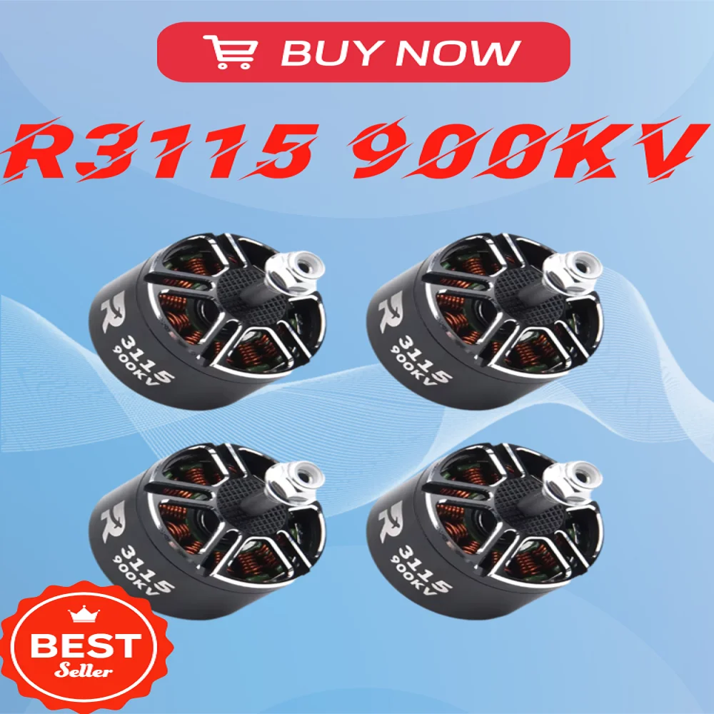 

3115 900KV 3-6S Brushless Motor for X-Class FPV Drone Freestyle Long Range Efficient heat energy-saving