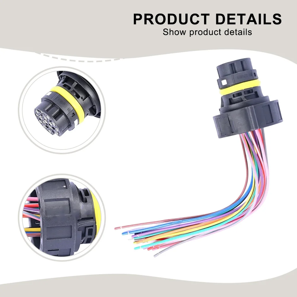 

Transmission Parts As Shown In The Picture 16-Pin Connector ABS Material Easy Installation Practical Design Replacement Parts
