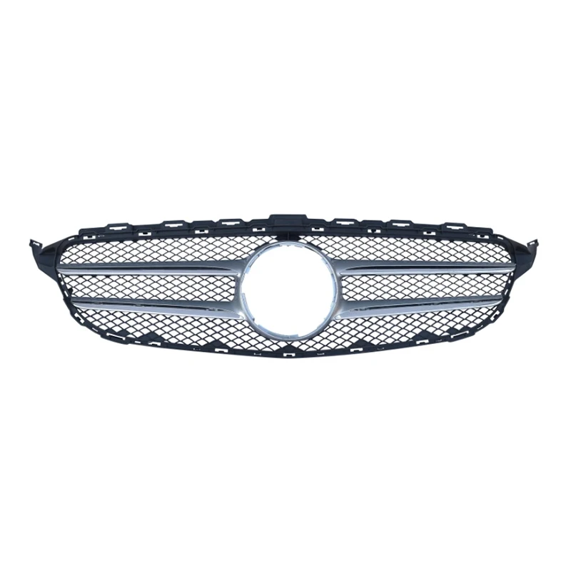 

Автомобильные аксессуары, передняя решетка, решетка бампера для Mercedes Benz C class W205 C205 2014-2018 C200L C180L C260L