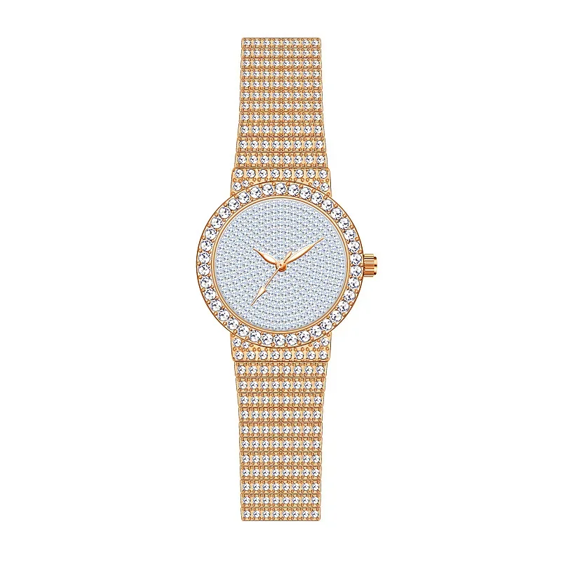 

Luxury Brand Rhinestone Diamond Women Watches Ladies Gold Watch Women's Bracelet Watches Female Relogio Feminino