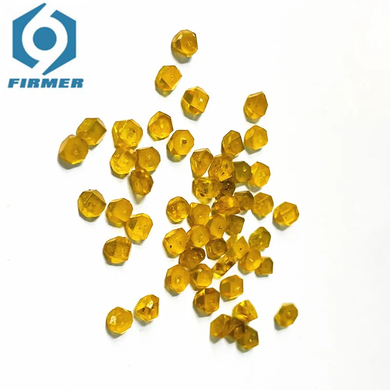 Synthetic Diamond Large Single Crystal Octahedral Rough High Temperature High Pressure Diamond Abrasive High Hardness