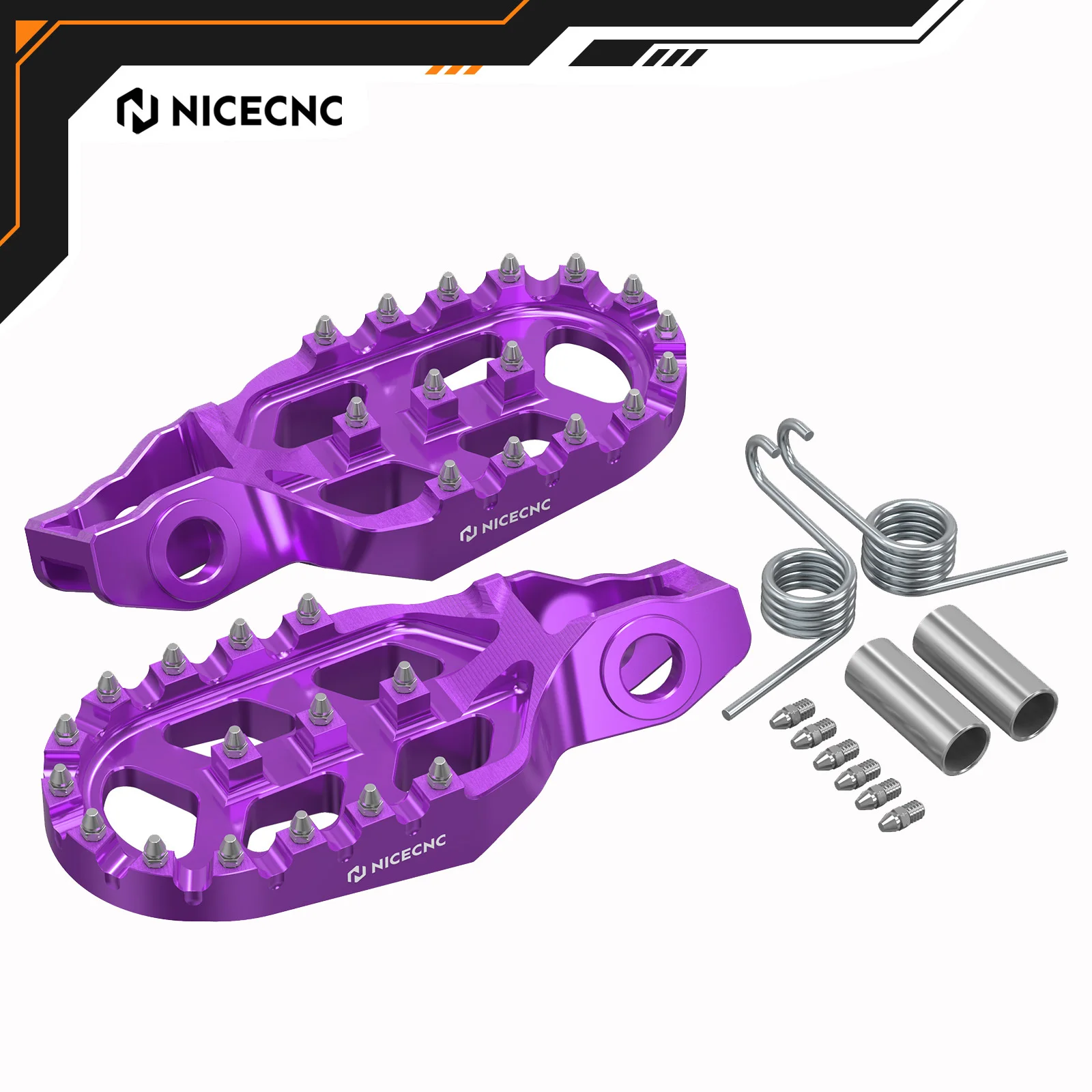 

NICECNC For Stark Varg EX MX 2024-2025 Forged Foot Pegs Footrests Footpeg 6061 Aluminium Electrical Motorbike Accessories