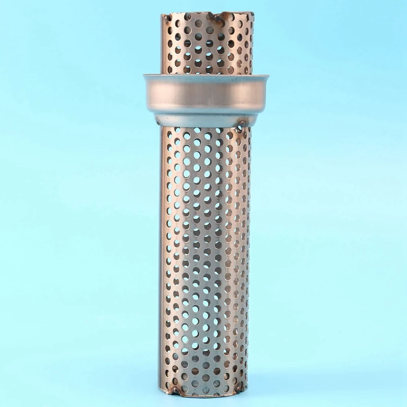 2X 51MM Universal Motorcycle Exhaust Muffler DB Killer-Silencer Noise Sound Eliminator Mesh DB Killer-Silencer Long image 6