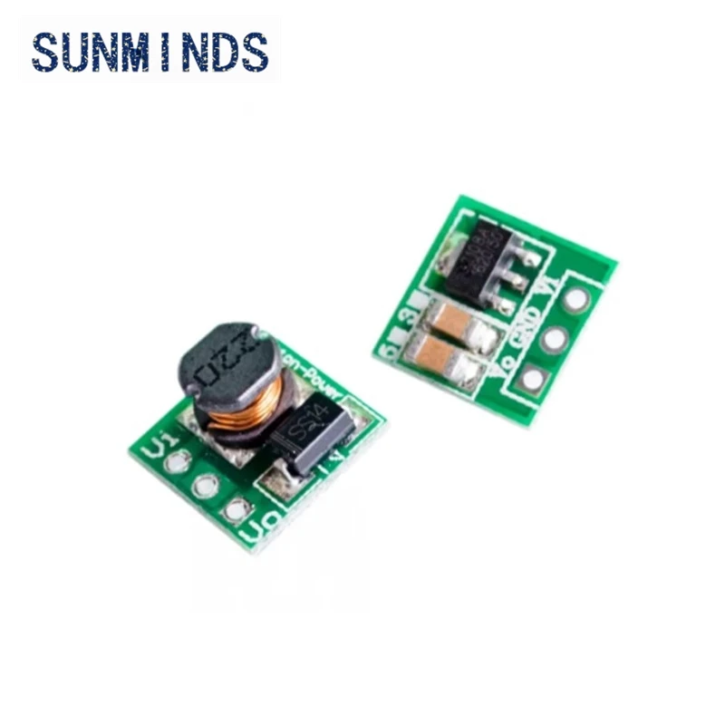 1pcs DC-DC 0.9-3.3V to 3.3V 500mA 0.9-5V to 5V Mini Step Up Boost Power Module DC to DC For Arduino Voltage Converter Module