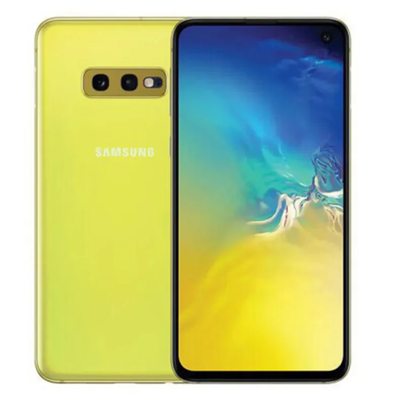 هاتف Samsung-Galaxy S10e Android المحمول، ثماني النواة، Snapdragon 855، LTE، 16 ميجابكسل، 12 ميجابكسل، ذاكرة وصول عشوائي 6 جيجابايت، ذاكرة قراءة فقط 128 جيجابايت، NFC، G970U1، G970U