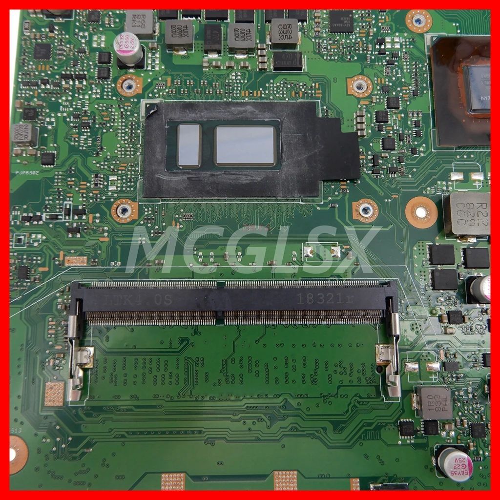 Imagem -05 - Placa-mãe Portátil para Asus X560ud I57200u Cpu Gtx1050-v2g Gpu Mainboard X560ud F560ud A560ud K560ud 100 Testado ok