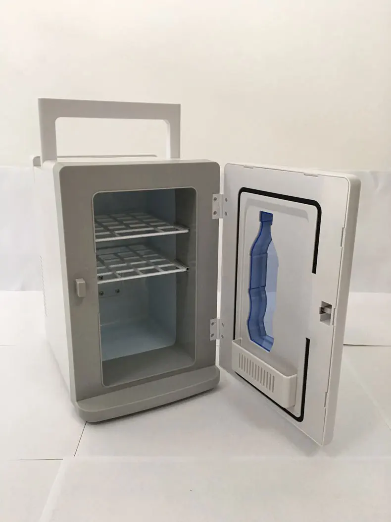 10L Dual-use Ice Freezer Auto Fridge Household Refrigerator Incubator Single Refrigeración Minibar