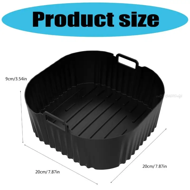 27rb 2pcs الحصير مربعة الطهي فرن الحصير شواء آمنة السيليكون نسيج المقايض #6