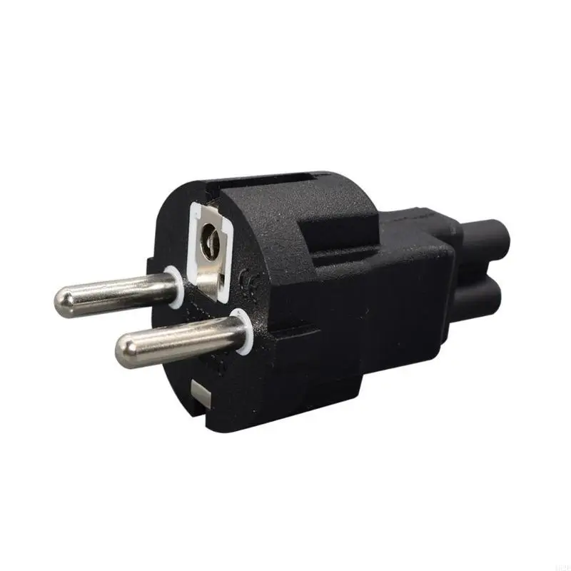 462E US EU UK to C5 Power Converter C5 Conversion Plugs 3 Prong Power Adapter