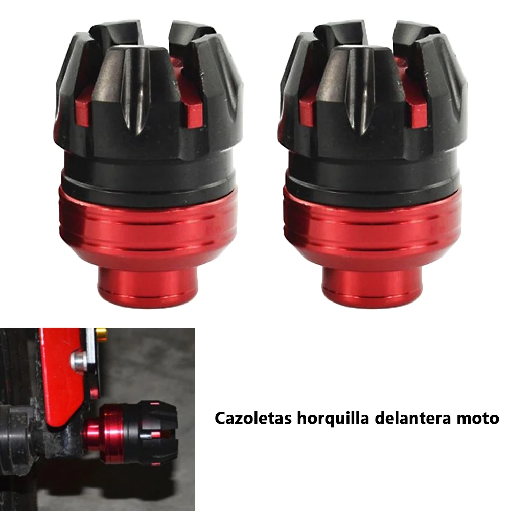 

Universal Motorcycle Anti Collision CNC Front Fork Cup Modified Motorbike Anti-Fall Bumpers Motorcycle Accessories Anti-fall Cup