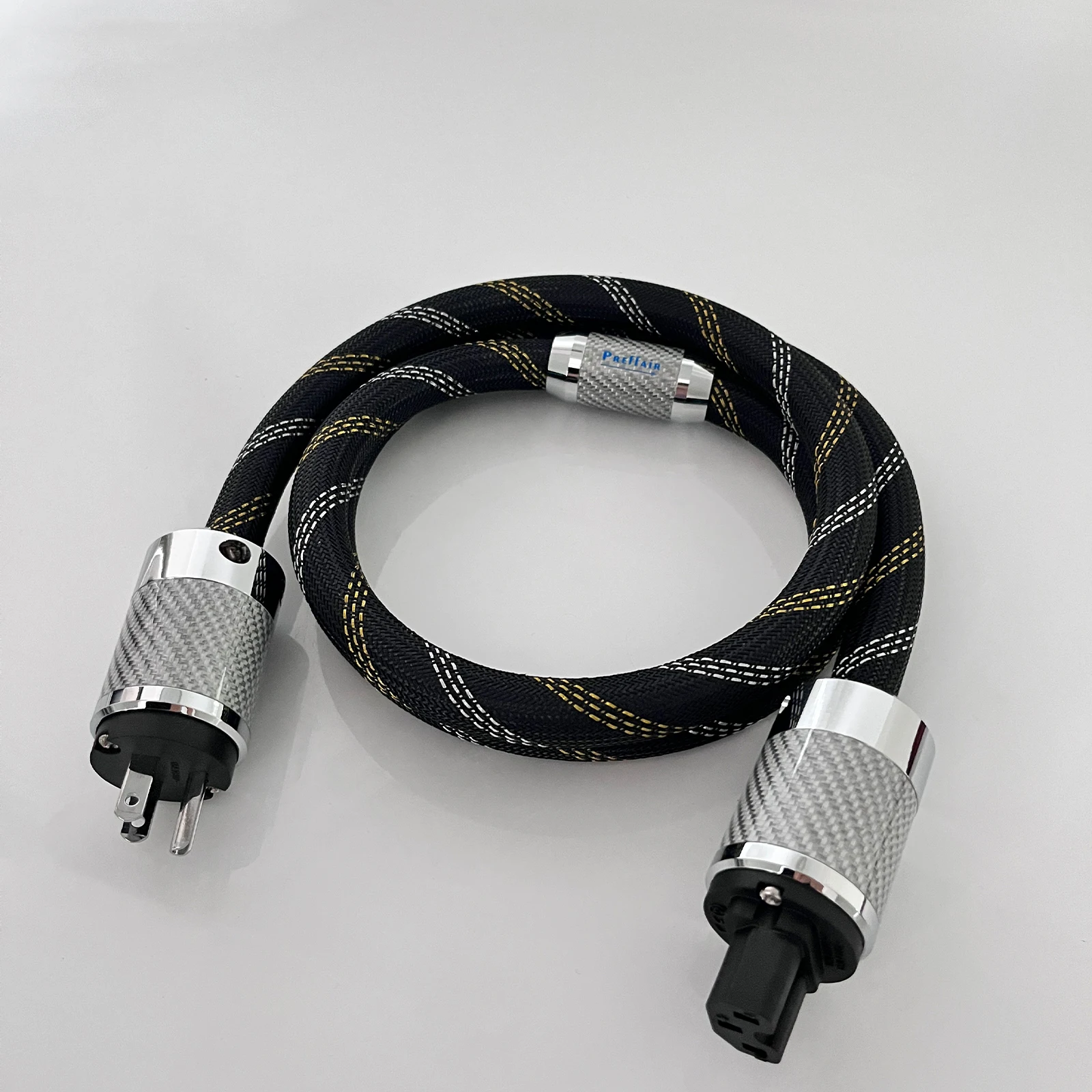 HiFi Audio Preffair AC-Stromkabel mit US/EU/UK-Version Steckern C15 Buchsen für Leistungsverstärker-Lautsprecher – Detail 21