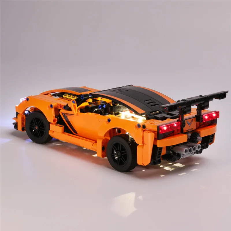 DIY LED Light Kit For LEGO 42093 Technical Speed Super Hypercar  (Only LED Light,Without Blocks Model)